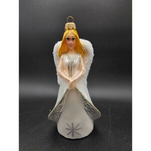 Hand Blown Glass Angel Ornament Koronex Limited Edition Made in Poland